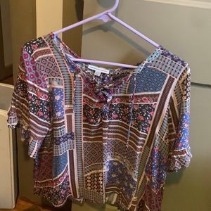 American Eagle Outfitters Large Multi Colored Top